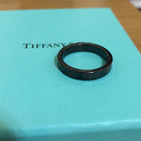 Tiffany & Co. Jewelry - Tiffany & Co. Black Band Ring